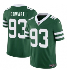 Men's New York Jets #93 Byron Cowart Green 2025 F.U.S.E. Vapor Untouchable Limited Football Stitched Jersey