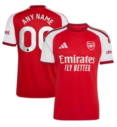 Men's Arsenal F.C Active Player Custom 2026-27 Red Home Soccer Jersey