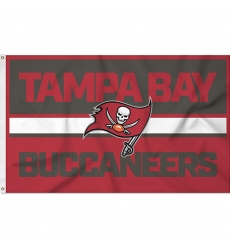 2Pcs NFL Football Bold 3' x 5' Banner Flag Single Sided - Indoor or Outdoor _