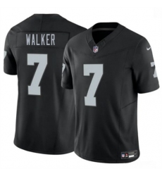 Men's Las Vegas Raiders #7 Quay Walker Black 2026 F.U.S.E. Vapor Untouchable Limited Stitched Football Jersey