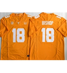 Men's Tennessee Volunteers #18 Desean Bishop Orange 2026 F.U.S.E. Stitched Jersey