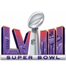Printed 2024 Super Bowl LVIII Game Jersey Patch