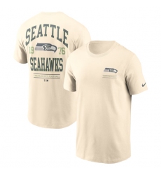 Men's Seattle Seahawks Natural Freestyle Essential T-Shirt
