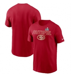 Men's San Francisco 49ers Scarlet Super Bowl LVIII Local T-Shirt