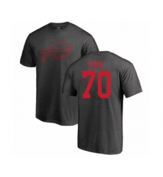 Football Buffalo Bills #70 Cody Ford Ash One Color T-Shirt