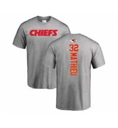 Football Kansas City Chiefs #32 Tyrann Mathieu Ash Backer T-Shirt