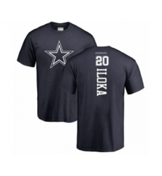 Football Dallas Cowboys #20 George Iloka Navy Blue Backer T-Shirt