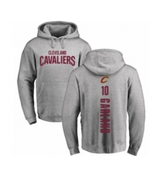 Basketball Cleveland Cavaliers #10 Darius Garland Ash Backer Pullover Hoodie