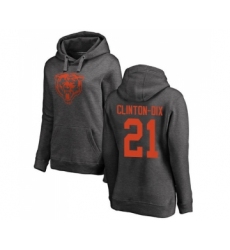 Football Women's Chicago Bears #21 Ha Clinton-Dix Ash One Color Pullover Hoodie