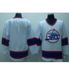 Winnipeg Jets Mens Customized White CCM Jersey