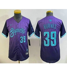 Youth Arizona Diamondbacks #39 Corbin Burnes Purple 2025 City Connect Limited Jersey