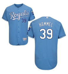 Men's Majestic Kansas City Royals #39 Jason Hammel Light Blue Flexbase Authentic Collection MLB Jersey