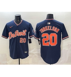 Men's Detroit Tigers #20 Spencer Torkelson Navy 2026 Alternate Vapor Premier Limited Stitched Baseball Jersey