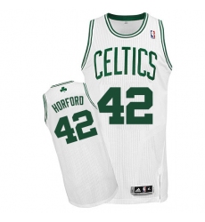 Youth Adidas Boston Celtics #42 Al Horford Authentic White Home NBA Jersey