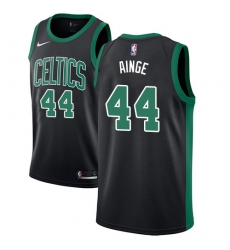 Men's Adidas Boston Celtics #44 Danny Ainge Authentic Black NBA Jersey - Statement Edition