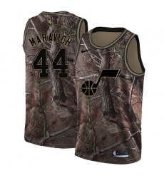 Men's Nike Utah Jazz #44 Pete Maravich Swingman Camo Realtree Collection NBA Jersey