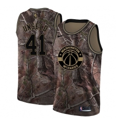 Men's Nike Washington Wizards #41 Wes Unseld Swingman Camo Realtree Collection NBA Jersey