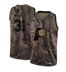 Women's Nike Indiana Pacers #31 Reggie Miller Swingman Camo Realtree Collection NBA Jersey