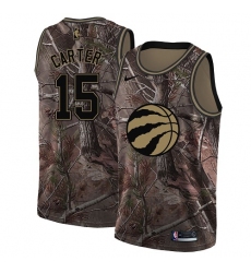 Women's Nike Toronto Raptors #15 Vince Carter Swingman Camo Realtree Collection NBA Jersey