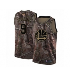 Men's Golden State Warriors #9 Andre Iguodala Swingman Camo Realtree Collection Basketball 2019 Basketball Finals Bound Jersey