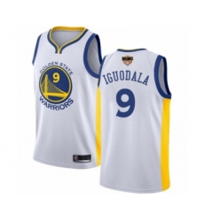 Women's Golden State Warriors #9 Andre Iguodala Swingman White 2019 Basketball Finals Bound Basketball Jersey - Association Edition
