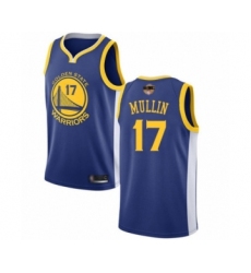 Men's Golden State Warriors #17 Chris Mullin Swingman Royal Blue 2019 Basketball Finals Bound Basketball Jersey - Icon Edition