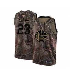 Women's Golden State Warriors #23 Draymond Green Swingman Camo Realtree Collection Basketball 2019 Basketball Finals Bound Jersey
