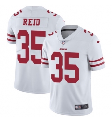 Youth Nike San Francisco 49ers #35 Eric Reid White Vapor Untouchable Limited Player NFL Jersey