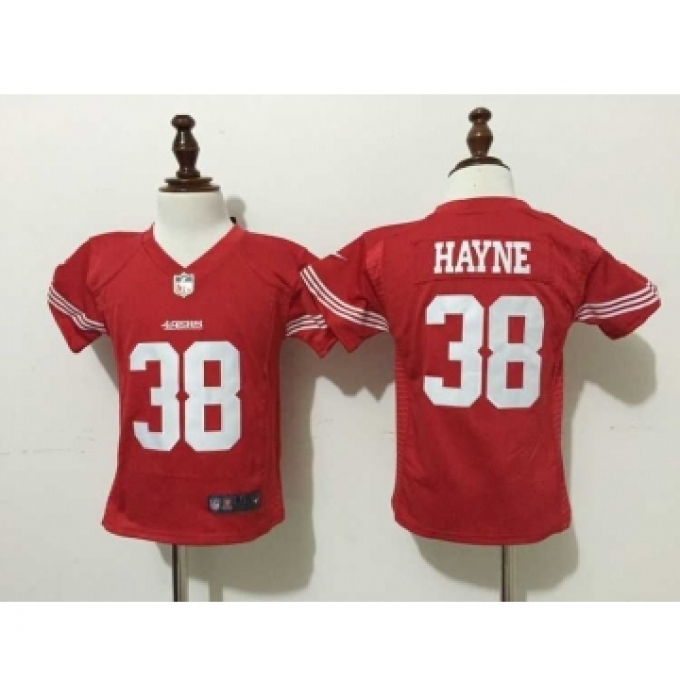 Nike San Francisco 49ers #38 Jarryd Hayne Red Toddlers Jersey