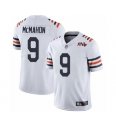 Youth Chicago Bears #9 Jim McMahon White 100th Season Limited Football Jersey