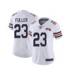 Women's Chicago Bears #23 Kyle Fuller White 100th Season Limited Football Jersey