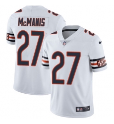 Men's Nike Chicago Bears #27 Sherrick McManis White Vapor Untouchable Limited Player NFL Jersey