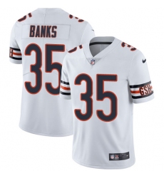 Youth Nike Chicago Bears #35 Johnthan Banks White Vapor Untouchable Limited Player NFL Jersey