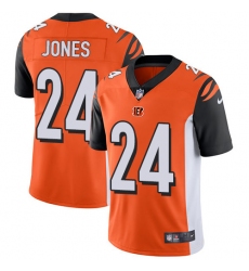Youth Nike Cincinnati Bengals #24 Adam Jones Vapor Untouchable Limited Orange Alternate NFL Jersey