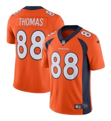 Men's Nike Denver Broncos #88 Demaryius Thomas Orange Team Color Vapor Untouchable Limited Player NFL Jersey
