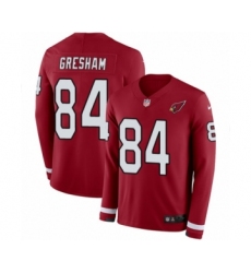 Youth Nike Arizona Cardinals #84 Jermaine Gresham Limited Red Therma Long Sleeve NFL Jersey