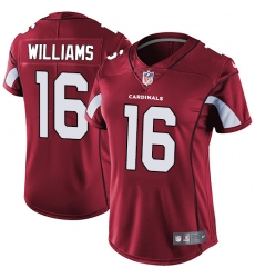 Women's Nike Arizona Cardinals #16 Chad Williams Red Team Color Vapor Untouchable Limited Player NFL Jersey