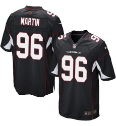 Men's Nike Arizona Cardinals #96 Kareem Martin Game Black Alternate NFL Jersey