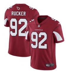 Youth Nike Arizona Cardinals #92 Frostee Rucker Red Team Color Vapor Untouchable Limited Player NFL Jersey