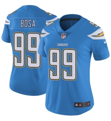 Women's Nike Los Angeles Chargers #99 Joey Bosa Electric Blue Alternate Vapor Untouchable Limited Player NFL Jersey