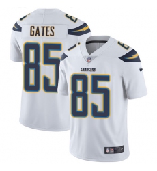 Youth Nike Los Angeles Chargers #85 Antonio Gates White Vapor Untouchable Limited Player NFL Jersey