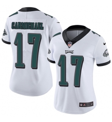 Women's Nike Philadelphia Eagles #17 Harold Carmichael White Vapor Untouchable Limited Player NFL Jersey