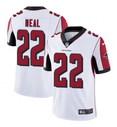 Men's Nike Atlanta Falcons #22 Keanu Neal White Vapor Untouchable Limited Player NFL Jersey