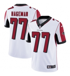 Men's Nike Atlanta Falcons #77 Ra'Shede Hageman White Vapor Untouchable Limited Player NFL Jersey