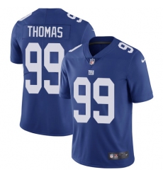 Youth Nike New York Giants #99 Robert Thomas Royal Blue Team Color Vapor Untouchable Limited Player NFL Jersey