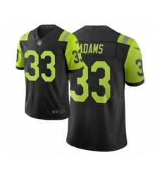 Women's New York Jets #33 Jamal Adams Limited Black City Edition Football Jersey