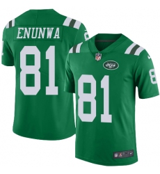 Youth Nike New York Jets #81 Quincy Enunwa Limited Green Rush Vapor Untouchable NFL Jersey