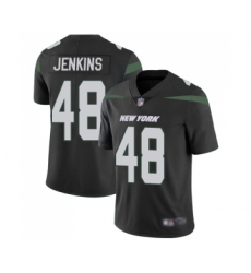 Youth New York Jets #48 Jordan Jenkins Black Alternate Vapor Untouchable Limited Player Football Jersey