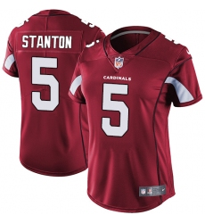 Women's Nike Arizona Cardinals #5 Drew Stanton Red Team Color Vapor Untouchable Limited Player NFL Jersey
