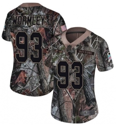 Women's Nike Baltimore Ravens #93 Chris Wormley Limited Camo Salute to Service NFL Jersey